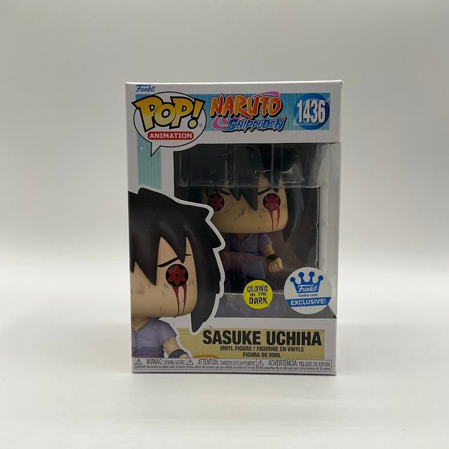 Sasuke Uchiha Funko Pop! Naruto Shippuden #1436 GITD Funko Exclusive
