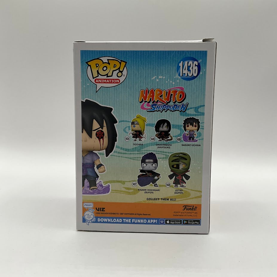 Sasuke Uchiha Funko Pop! Naruto Shippuden #1436 GITD Funko Exclusive