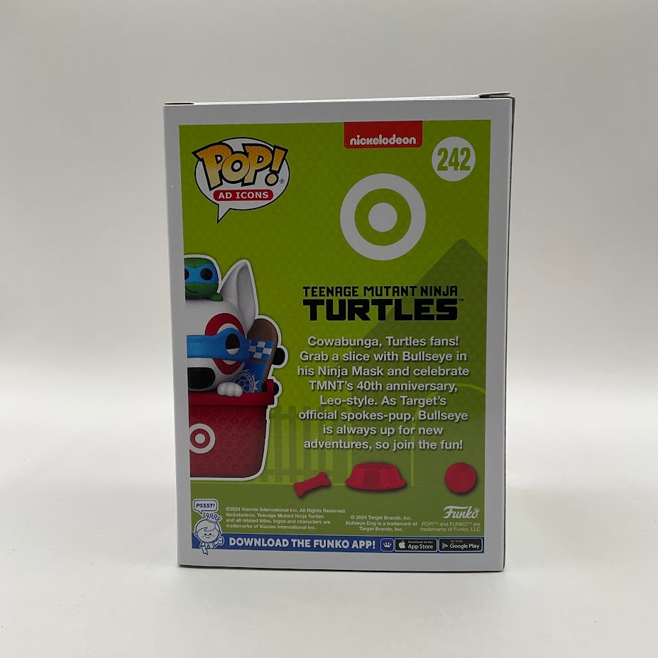 Bullseye in Ninja Mask with Leo Funko Pop! TMNT x Target #242 Target Exclusive