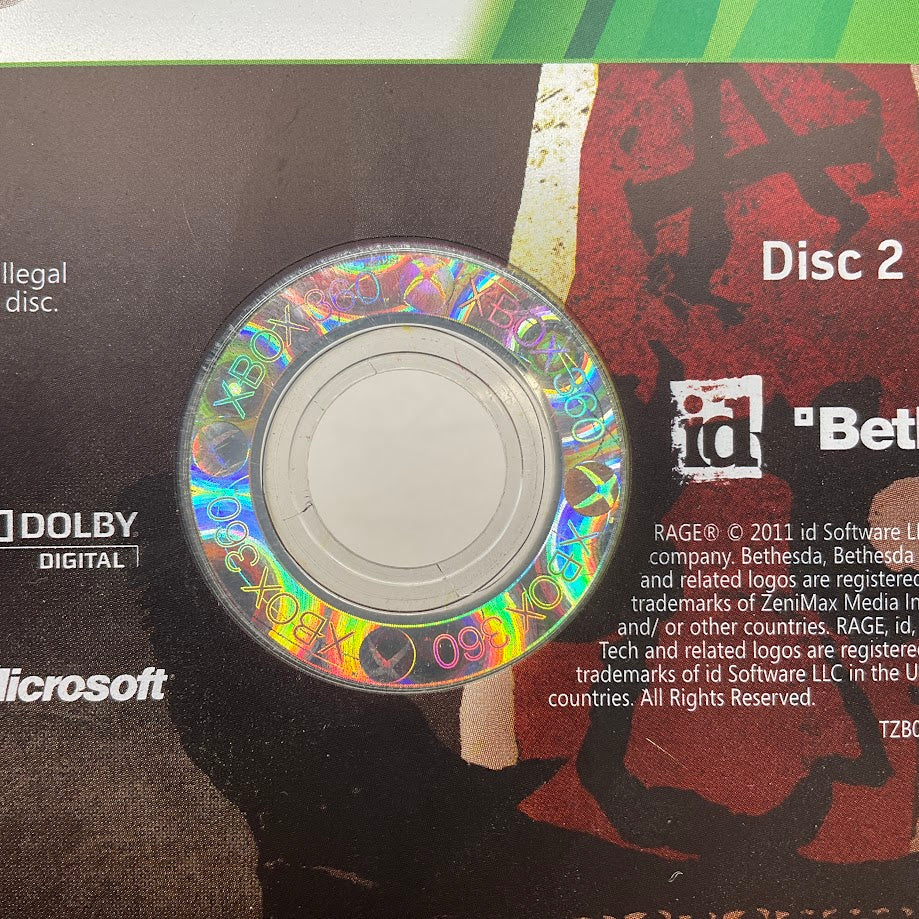 Rage Xbox 360 Used