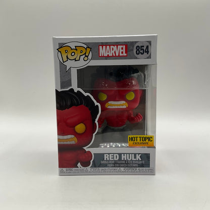 Red Hulk Funko Pop! Marvel #854 Hot Topic Exclusive