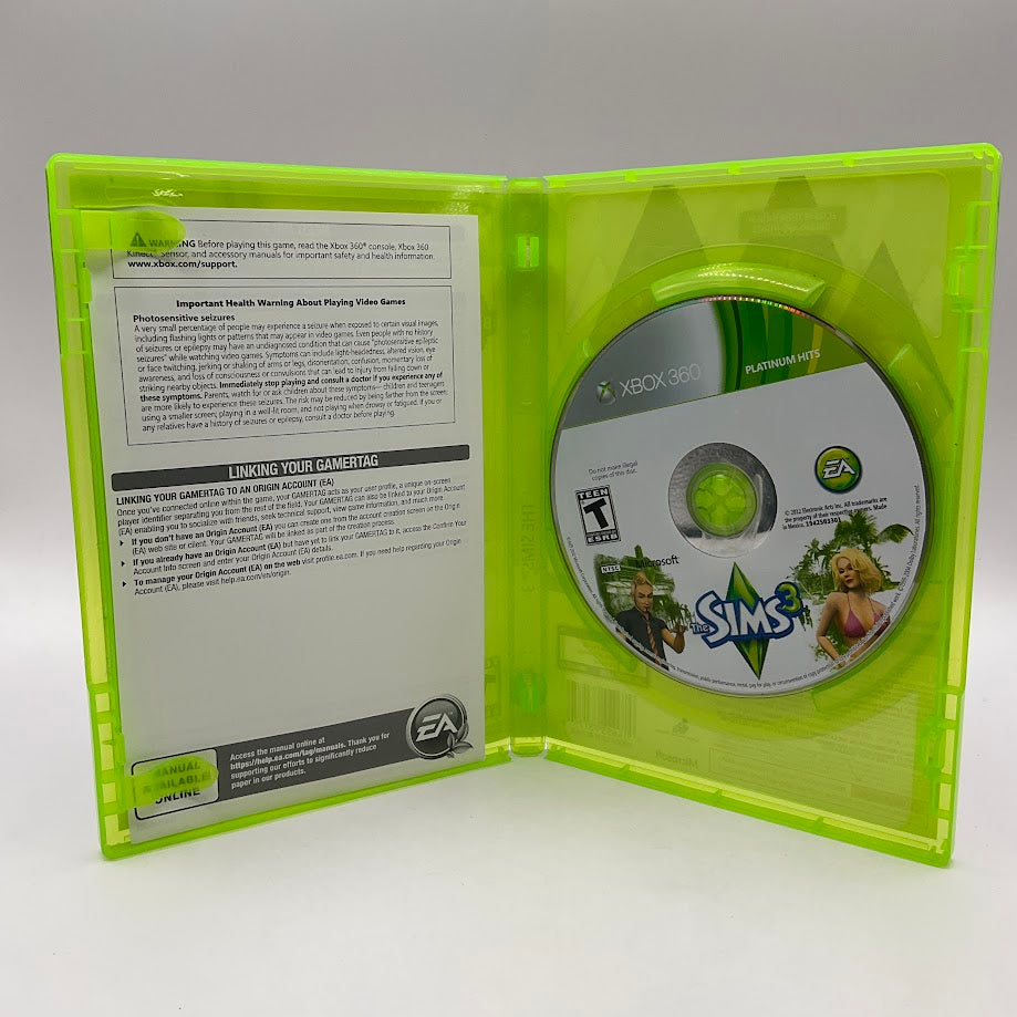 The Sims 3 Xbox 360 Used