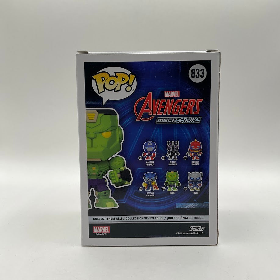 Hulk Funko Pop! Avengers Mech Strike #833 GITD Funko Exclusive