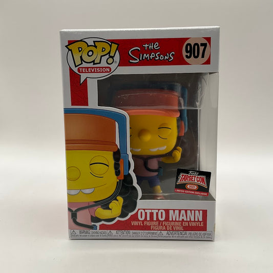 Otto Man Funko Pop! The Simpsons #907 2021 Target Con Exclusive