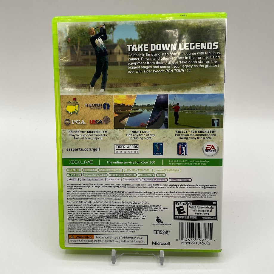 Tiger Woods PGA Tour 14 Xbox 360 Used