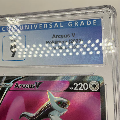 Arceus V Pokemon Brilliant Stars #165 CGC 9