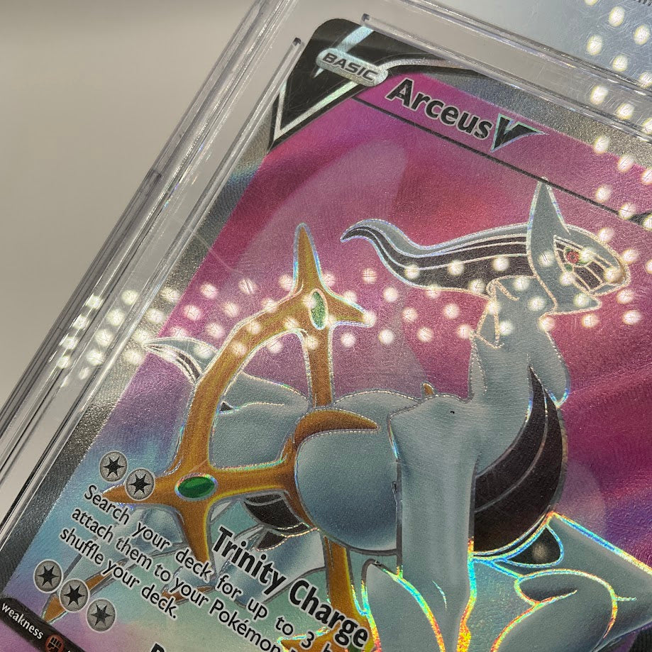 Arceus V Pokemon Brilliant Stars #165 CGC 9