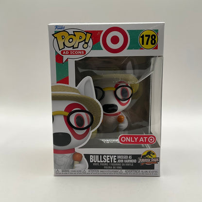 Bullseye Dressed as John Hammond Funko Pop! Ad Icon #178 Target Exclusive