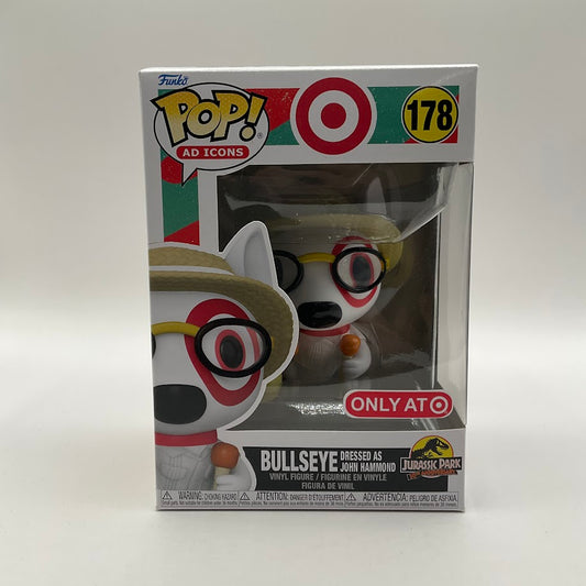 Bullseye Dressed as John Hammond Funko Pop! Ad Icon #178 Target Exclusive