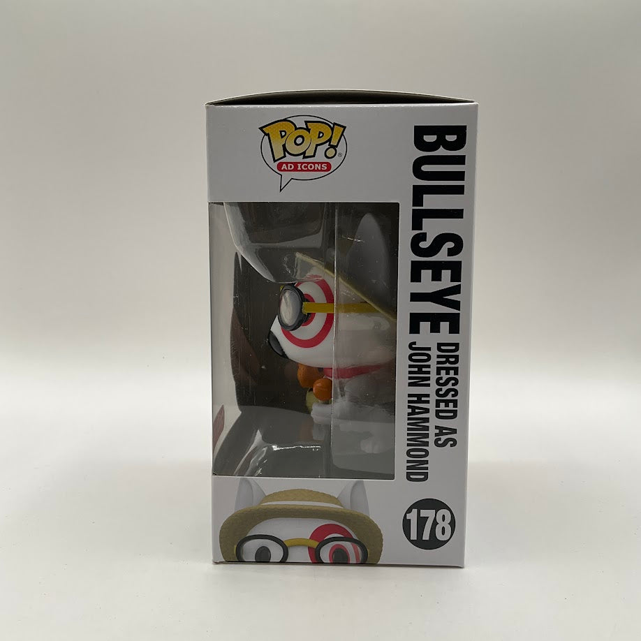 Bullseye Dressed as John Hammond Funko Pop! Ad Icon #178 Target Exclusive