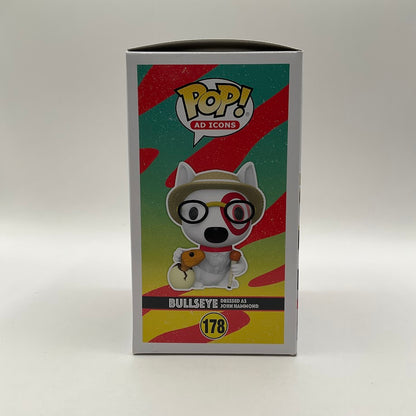 Bullseye Dressed as John Hammond Funko Pop! Ad Icon #178 Target Exclusive