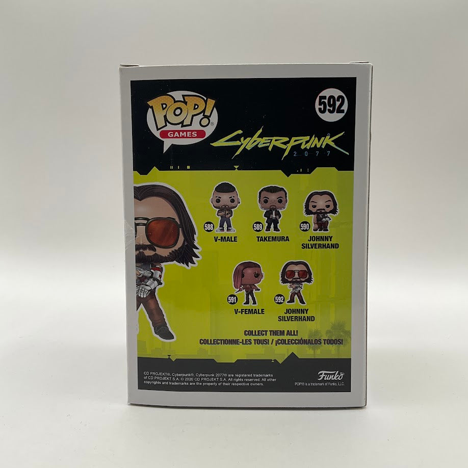 Johnny Silverhand Funko Pop! Cyberpunk 2077 #592 GITD AE Exclusive