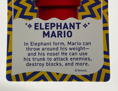 Elephant Mario 2023 Nintendo Super Mario Bros Wonder 0997/1000