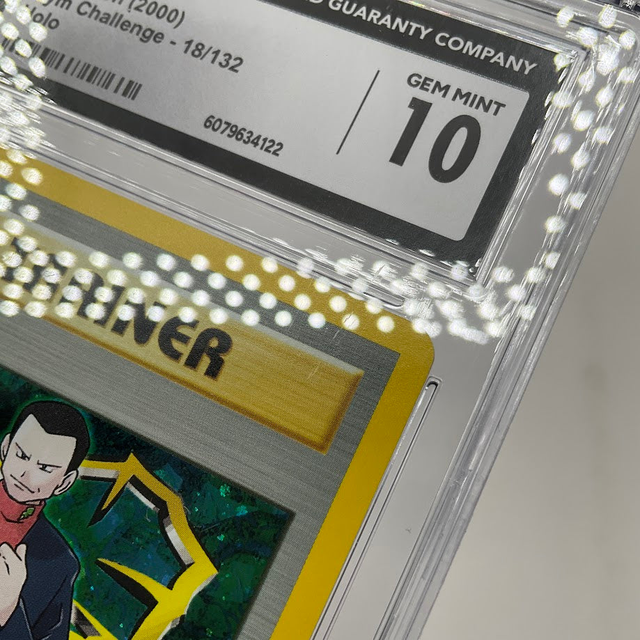Giovanni Pokemon Gym Challenge Holo #18 CGC 10、Collector Store LLC Gaming、kayou