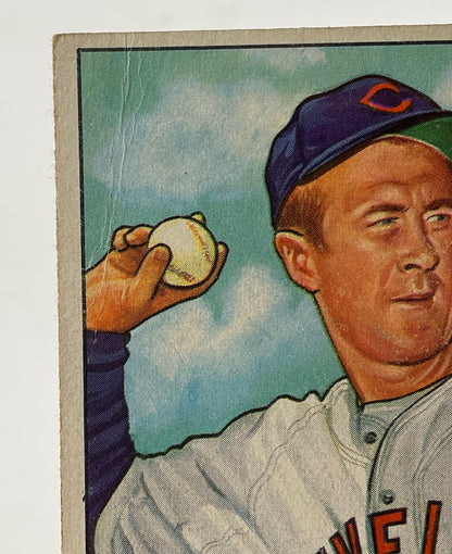 George Tebbetts 1952 Bowman #124 Cleveland Indians VG-EX