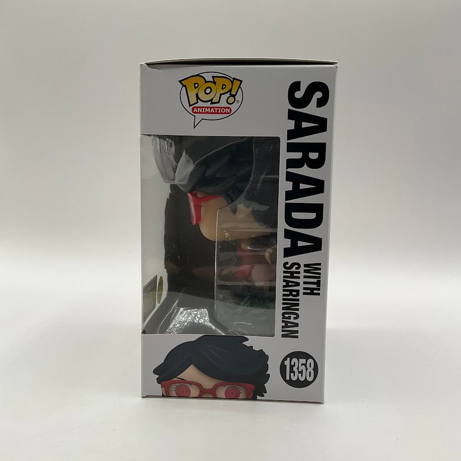 Sarada with Sharingan Funko Pop! Boruto #1358 GITD Entertainment Earth