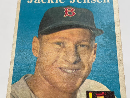 Jackie Jensen 1958 Topps #130 Boston Red Sox EX