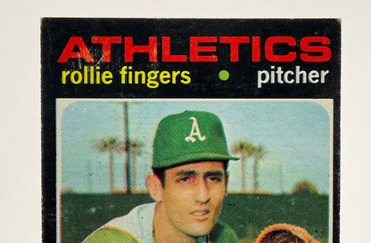 Rollie Fingers 1971 Topps #384 Oakland Athletics VG