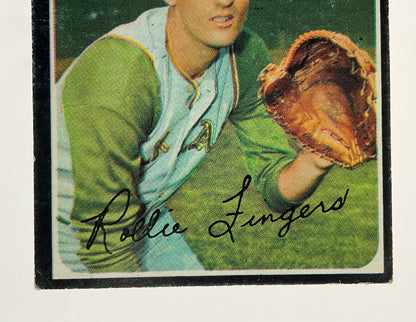 Rollie Fingers 1971 Topps #384 Oakland Athletics VG