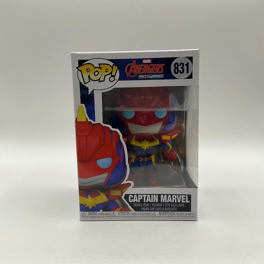 Captain Marvel Funko Pop! Avengers Mech Strike #831