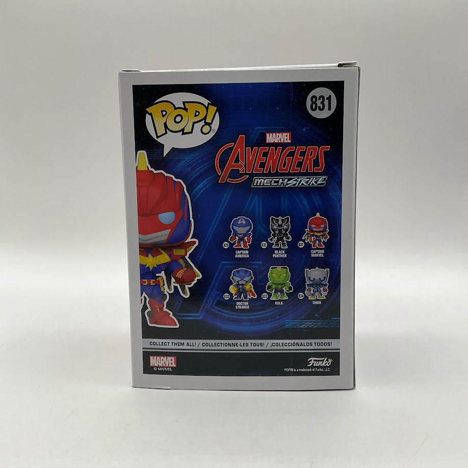 Captain Marvel Funko Pop! Avengers Mech Strike #831