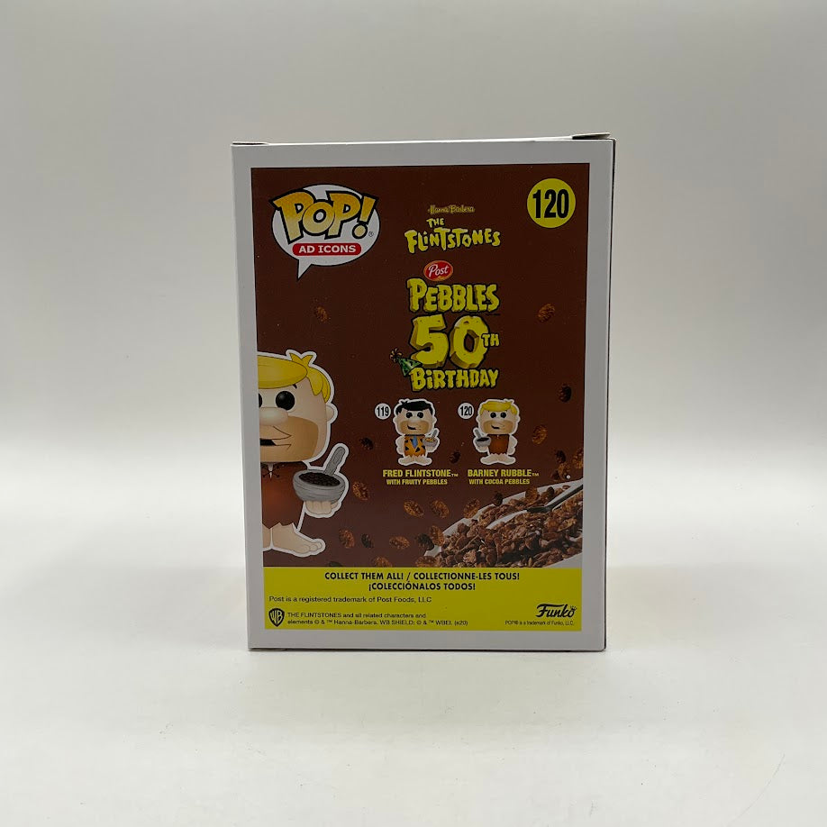 Barney Rubble with Cocoa Pebbles Funko Pop! The Flintstones #120