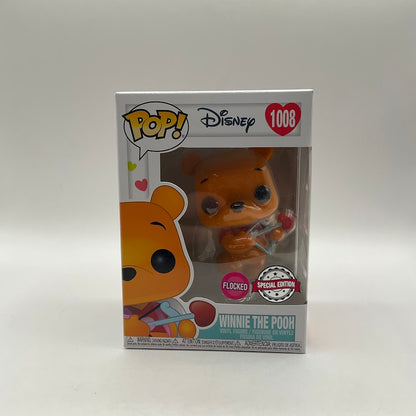 Winnie the Pooh Funko Pop! Disney #1008 Flocked Special Edition