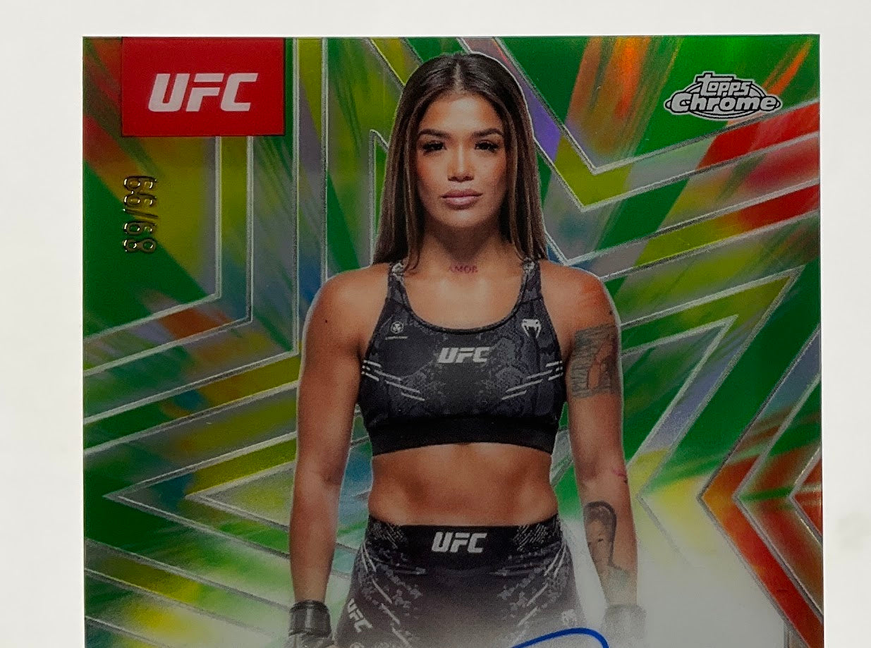 Tracy Cortez 2025 Topps Chrome Future Stars Green Refractor Auto 89/99 #FSA-TC