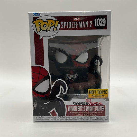 Advanced Suit 2.0 Symbiote Takeover Funko Pop! Spider-Man 2 #1029 Hot Topic