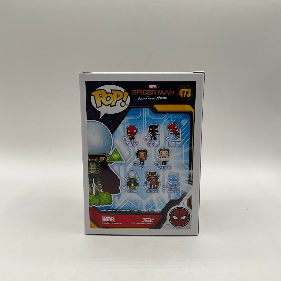 Mysterio Funko Pop! Spider-Man Far From Home #473 Marvel Collector Corps Lights Up