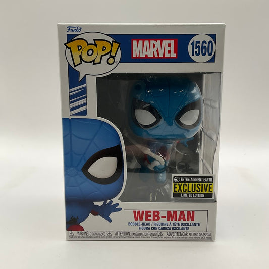 Web-Man Funko Pop! Marvel #1560 Entertainment Earth Exclusive