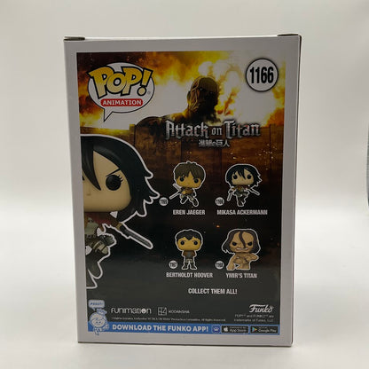 Mikasa Ackermann Funko Pop! Attack on Titan #1166 - Collector Store LLC