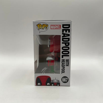 Deadpool with Headpool Funko Pop! Marvel Zombies #667 Marvel Collector Corps