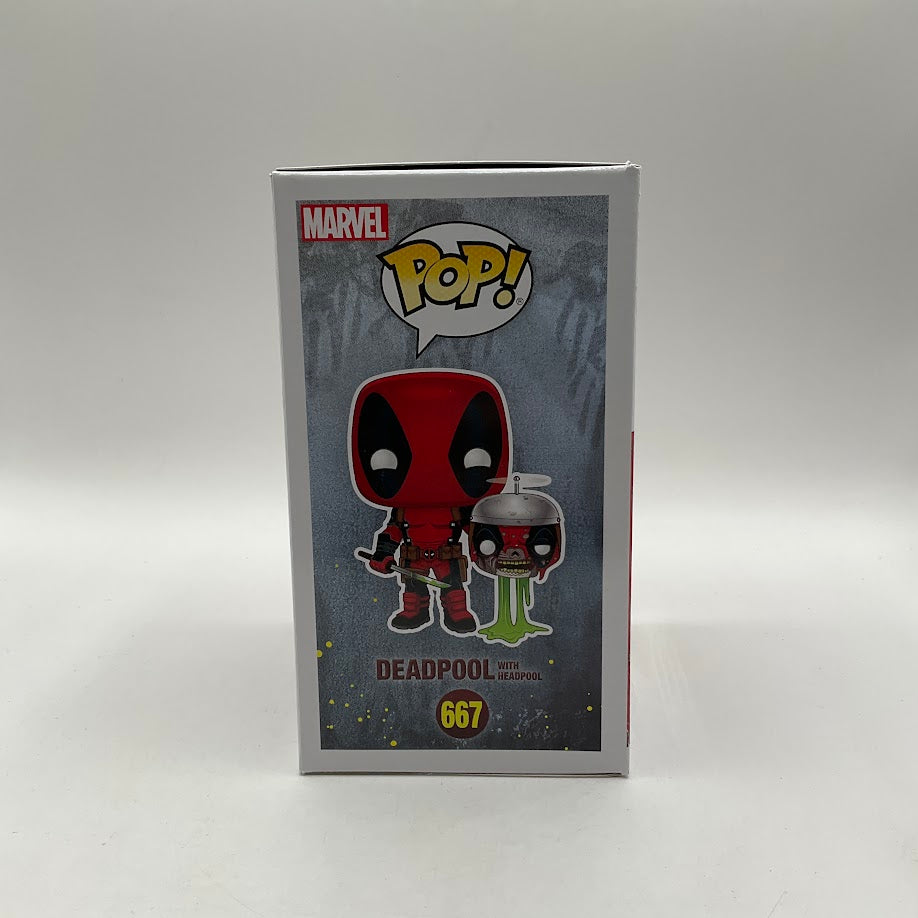 Deadpool with Headpool Funko Pop! Marvel Zombies #667 Marvel Collector Corps