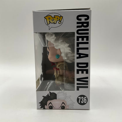 Cruella De Vil Funko Pop! Disney Villains #736 Diamond Collection Hot Topic