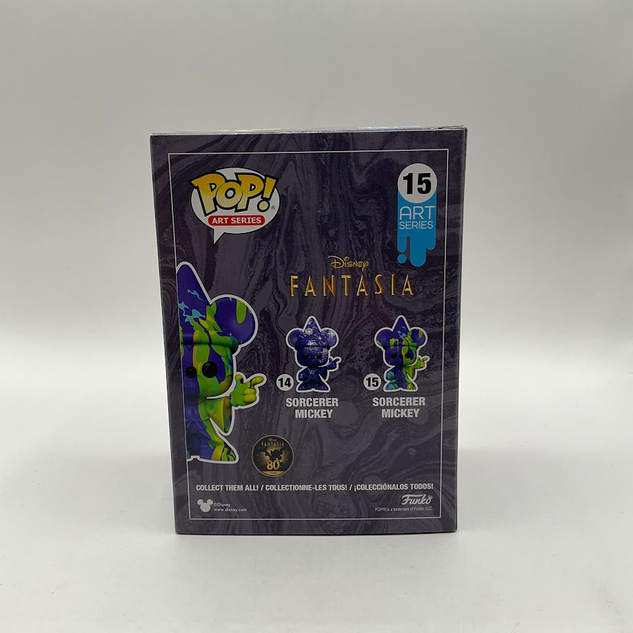 Sorcerer Mickey Funko Pop! Disney Fantasia #15 Art Series