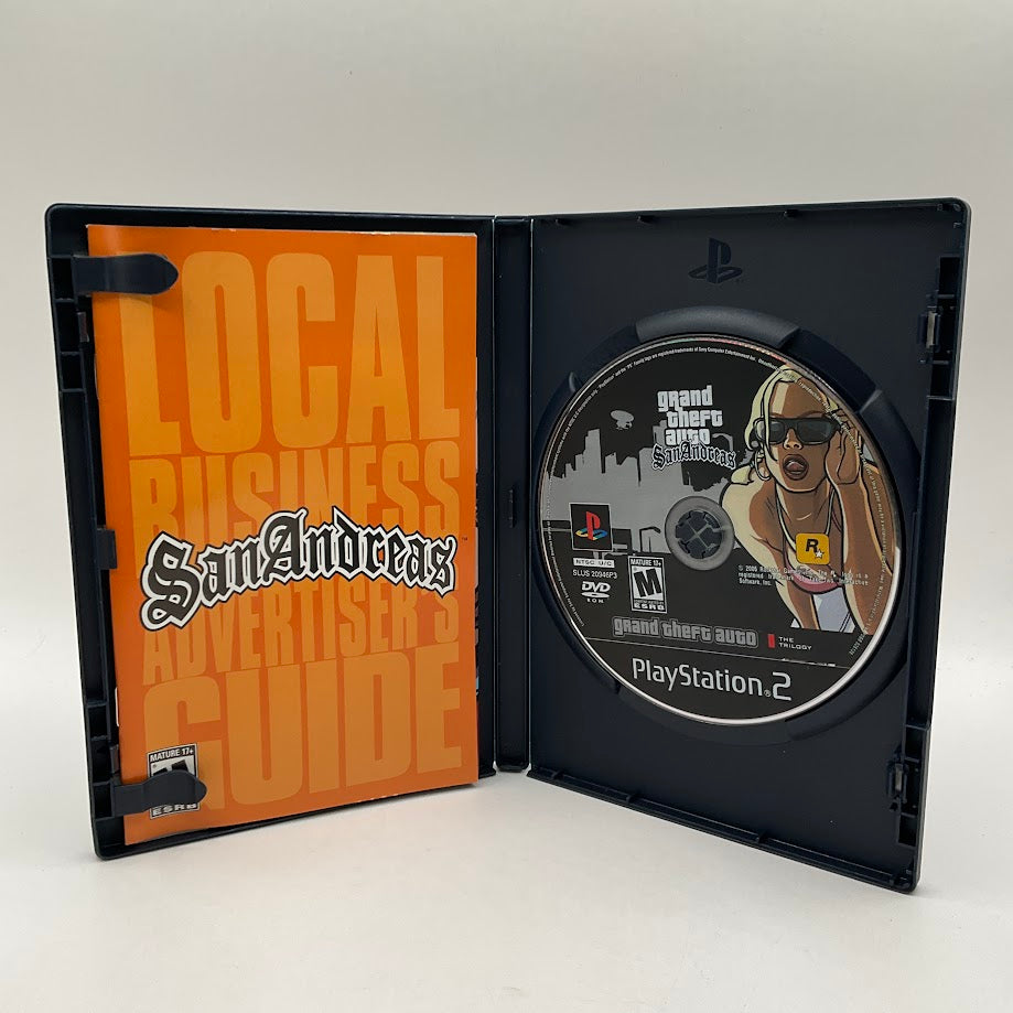 Grand Theft Auto San Andreas Playstation 2 Used