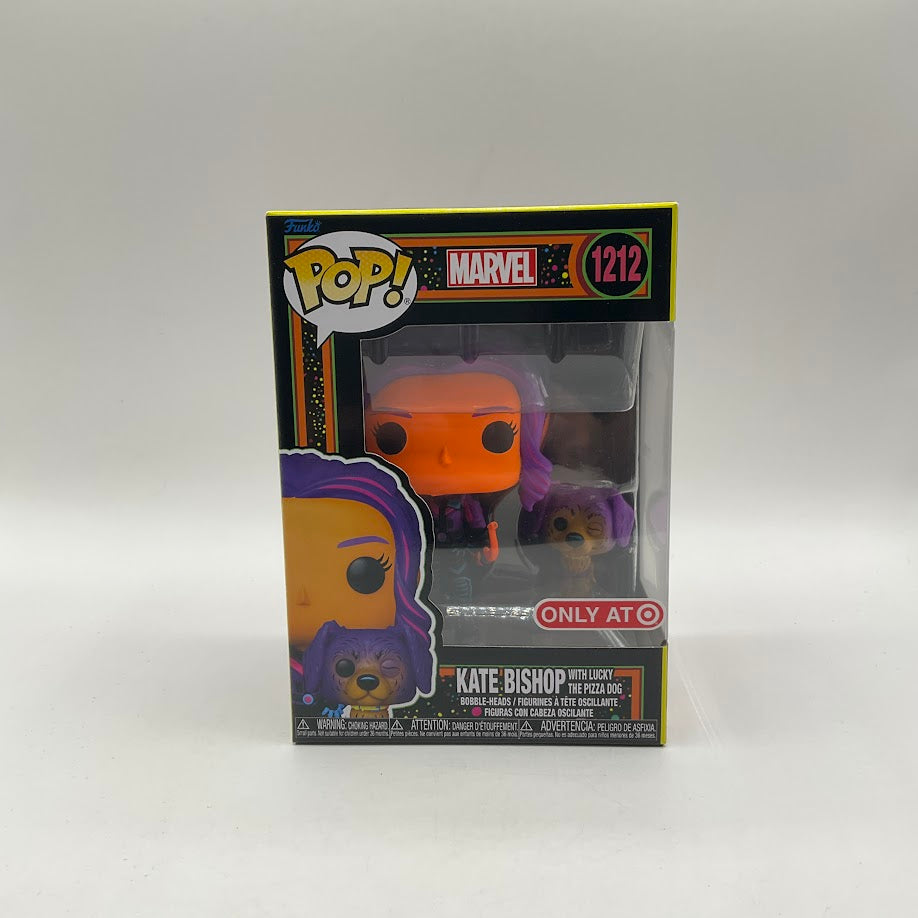 Kate Bishop with Lucky the Pizza Dog Funko Pop! Marvel #1212 Target Exclusive