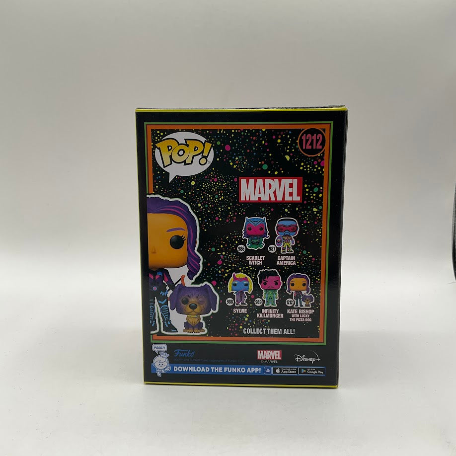 Kate Bishop with Lucky the Pizza Dog Funko Pop! Marvel #1212 Target Exclusive
