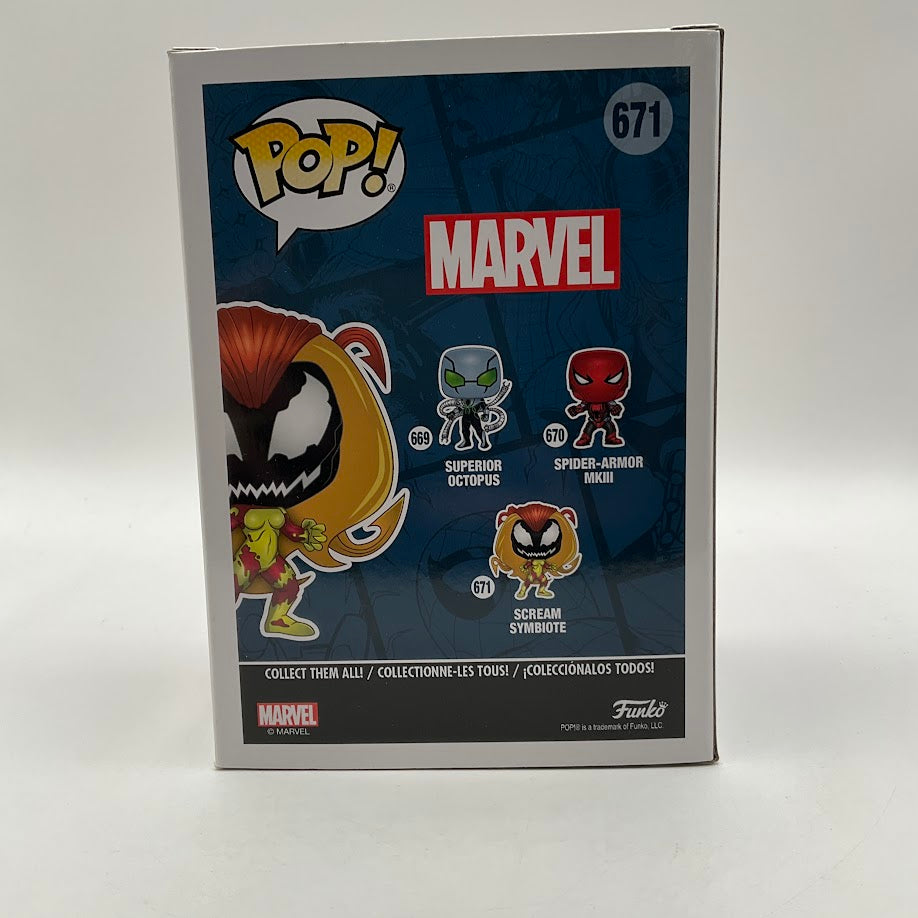 Scream Symbiote Funko Pop! Marvel #671 Walgreens Exclusive