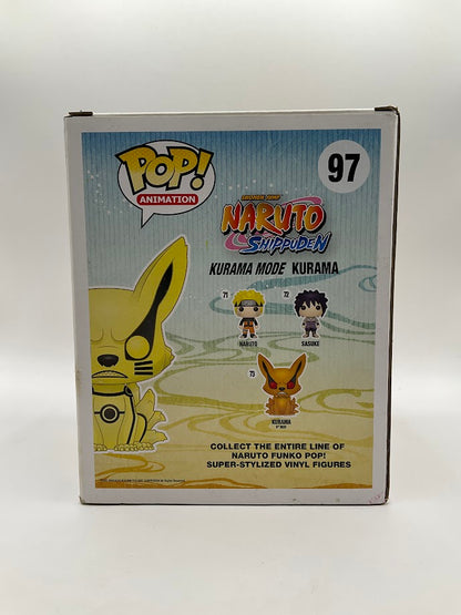 Kurama Mode Kurama Funko Pop! Naruto Shippuden #97 GITD GameStop