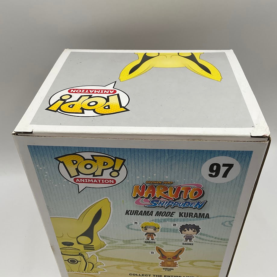 Kurama Mode Kurama Funko Pop! Naruto Shippuden #97 GITD GameStop