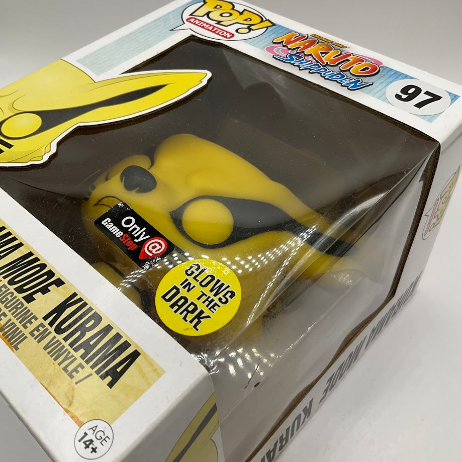 Kurama Mode Kurama Funko Pop! Naruto Shippuden #97 GITD GameStop