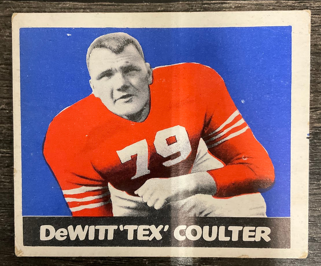 DeWitt Coulter 1948 Leaf #42 New York Giants VG-EX