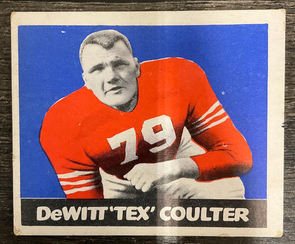 DeWitt Coulter 1948 Leaf #42 New York Giants VG-EX