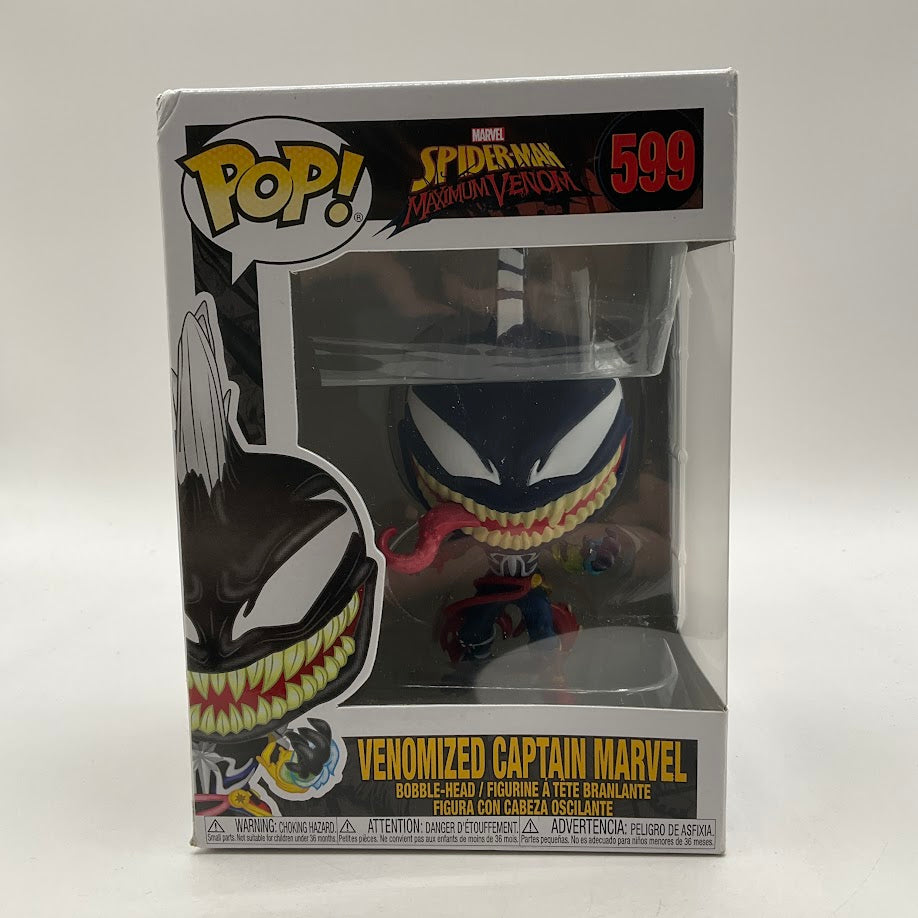 Venomized Captain Marvel Funko Pop! Spider-Man Maximum Venom #599