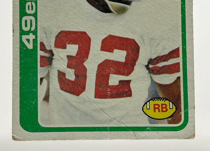 OJ Simpson 1978 Topps #400 San Francisco 49ers VG