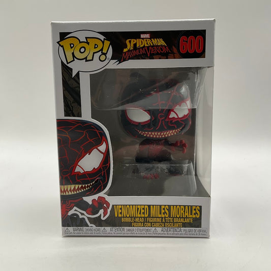 Venomized Miles Morales Funko Pop! Spider-Man Maximum Venom #600
