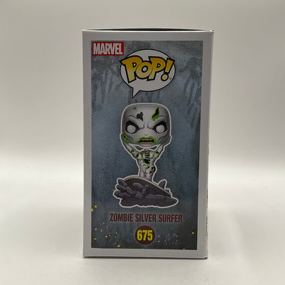 Zombie Silver Surfer Funko Pop! Marvel Zombies #675 Hot Topic
