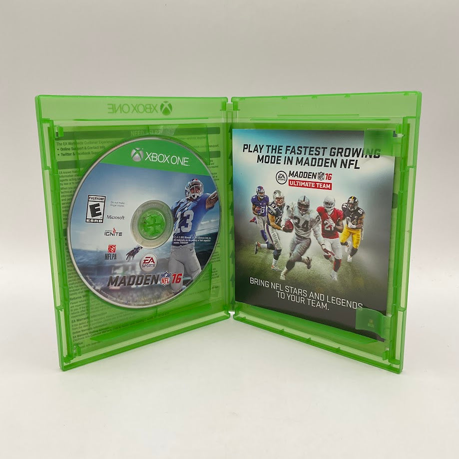 Madden NFL 16 Xbox One Used